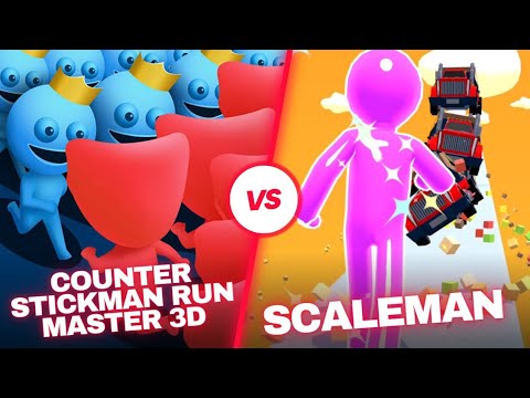 Counter Stickman: Run Master 3d | Scaleman / All Level Gameplay: Android,OSi