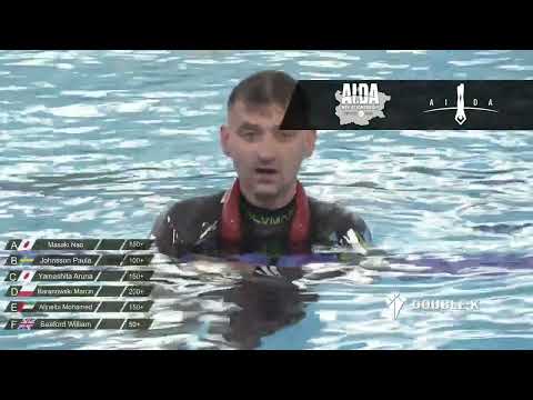 My dives at AIDA Pool World Championship in Burgas
