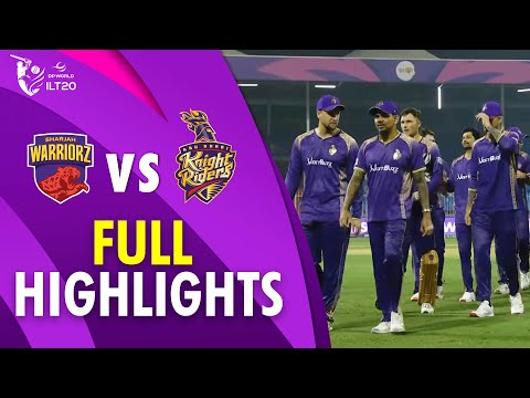 Full Highlights | Sharjah Warriorz vs Abu Dhabi Knight Riders | 2nd Match | DP World ILT20 | M3Y1U