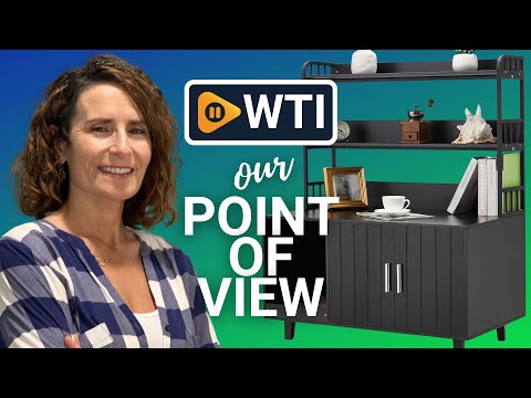 Large Hidden Cat Litter Box Enclosure Wood Cat Washroom Furniture with 3 Shelves Storage - WTI product video review