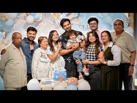 Asher’s 3rd Birthday Bash with full family 