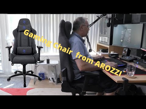 Recension — Arozzi Vernazza Soft Fabric i detalj