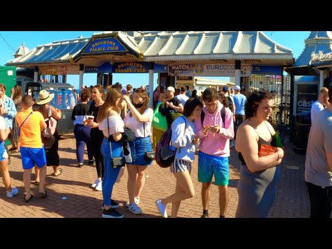 Brighton Beach | Pier Place | Happy Summer | [4K]