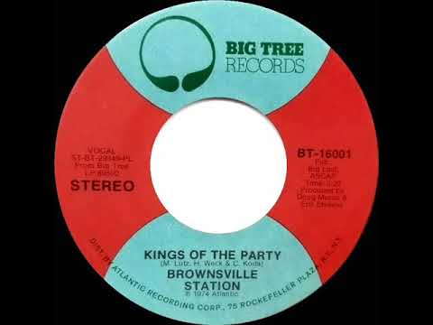 1974 HITS ARCHIVE: Kings Of The Party - Brownsville Station (stereo 45 single version)