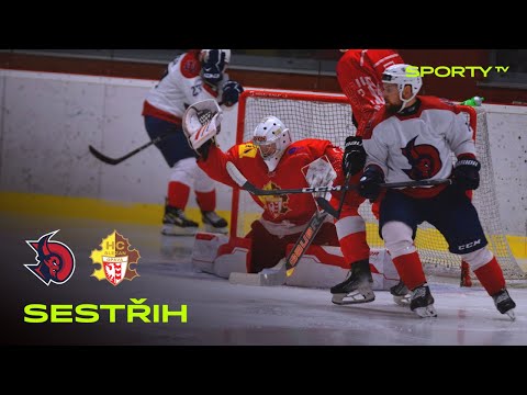 HK Nový Jičín vs. HC Slezan Opava 1:3 | 2. liga | SESTŘIH