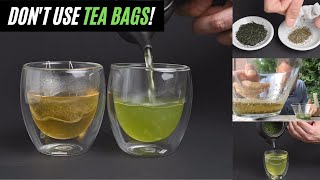 Is Loose Leaf Tea Better? Loose Leaf Green Tea vs Tea Bags