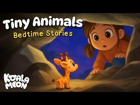 The Cutest Tiny Animals 🦒☺️ Calming Bedtime Stories for Kids 🐨 Children's Sleep Story Collection