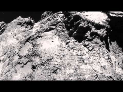 Photo and sounds of the comet Churyumov - Gerasimenko.