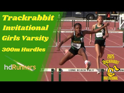 2025 TF - Trackrabbit Invitational - Girls 300M Hurdles Varsity