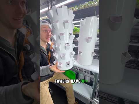 Vergleich von #Hydrokulturtürmen für Sie. 💚 #Turmgarten #Selbstversorgung #Zimmerpflanzen #Zimmer...