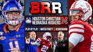 Houston Christian Huskies vs Nebraska Cornhuskers | LIVE | Scoreboard | Play By Play | Postgame Show