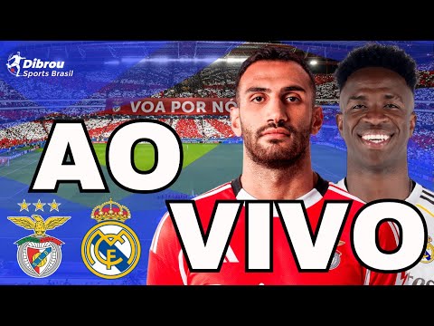 BENFICA X REAL MADRID AO VIVO CHAMPIONS LEAGUE DIRETO DO ESTÁDIO DA LUZ