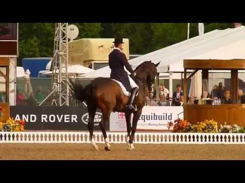 Ulrik Moelgaard ( DEN). CDI3* FEI Grand Prix Freestyle to Music