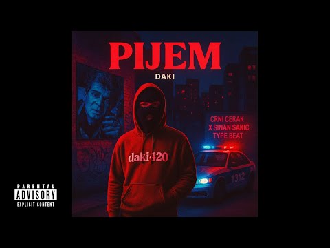 CRNI CERAK x DESINGERICA x SINAN SAKIC TYPE BEAT | "PIJEM" | Balkan Type Beat ( prod. daki420 )