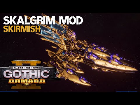 7x Cegorach Titan - HA! | Skalgrim Mod Skirmish | Battlefleet Gothic: Armada 2