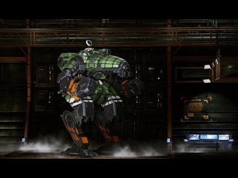 Mechwarrior Online: Crabwalking to get the flank in a Crab CRB-27SL