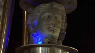 Apollyon wearing a Witches Hat at Hermes Airport