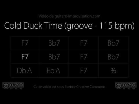 Cold Duck Time : Backing Track (groove - 115 bpm)