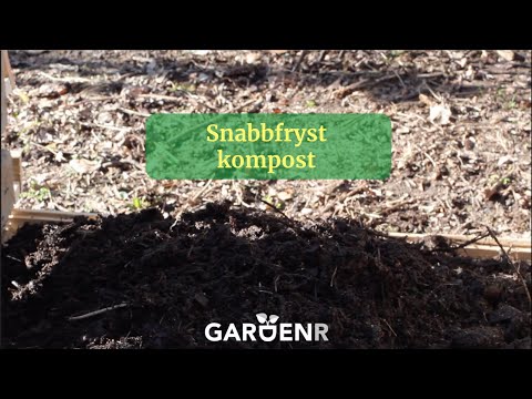 Snabbfryst kompost - Trädgårdshacks med GardenR