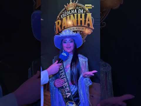 UMA NOITE ESPECIAL EM EDEALINA | MARIA EDUARDA ELOGIA A ESTRUTURA E A ORGANIZAÇÃO DA FESTA DO PEÃO