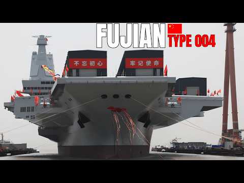 China prepares Fujian 004, the world's largest nuclear aircraft carrier, to challenge US dominance!