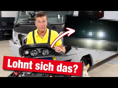Von Halogen auf LED 🕯️💡 - Autodoktor Holger Parsch rüstet Wohnmobil-Scheinwerfer um! 😁