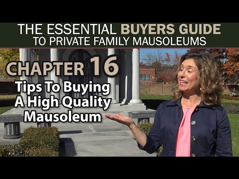 Tips To Buying A High Quality Custom Designed Mausoleum