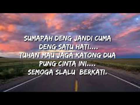 Lagu Ambon lirik CUMAN DENG ALE (ona Hetharua & Willy sopacua) 2021