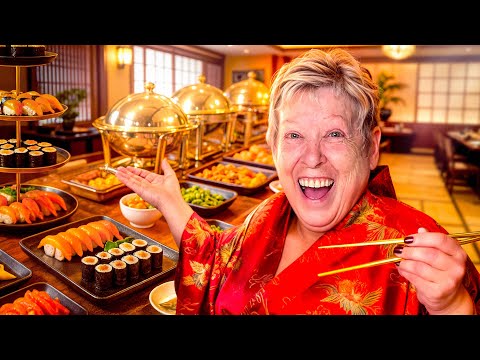 DANIELLE TESTE LE BUFFET À VOLONTÉ LE PLUS CHER DU JAPON (une dinguerie)