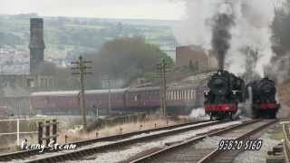preview picture of video 'Keighley & Worth Valley Railway Spring Steam Gala 2014 Review.'