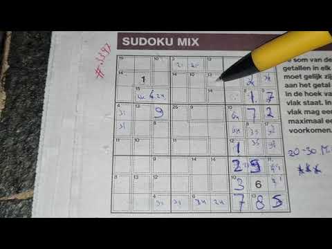 This Trio is made for you! (#3397) Killer Sudoku. 09-15-2021 part 3 of 3