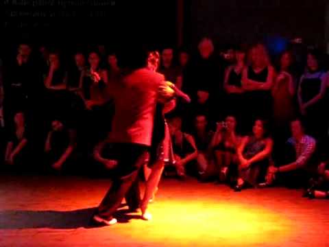 Sebastian Arce  and  Mariana Montes  are  dancing  to  the  vals  "  El Ultimo Adios  "