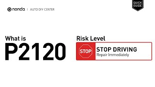 Passos para resolver o p2120