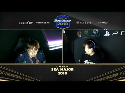 "BBR" SEAM 2018 SFV AE - ECHOFOX JWONG vs CYG BST DAIGO