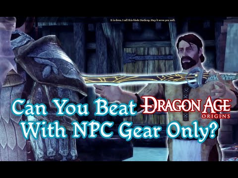 Can You Beat Dragon Age: Origins With Only Gear from NPCs - B-Tier Challenges