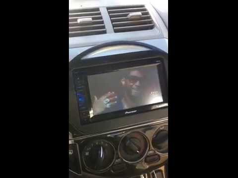 2004 nissan altima custom ghost lights & pioneer double din