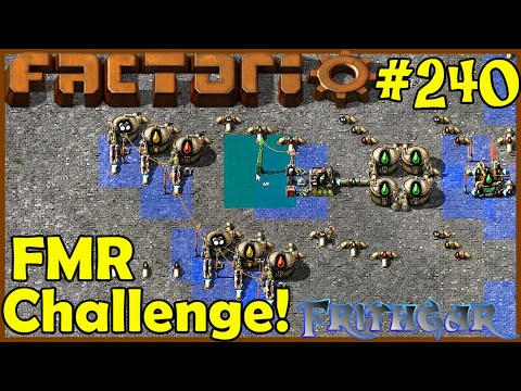 Factorio Million Robot Challenge #240: Moving The Lubricant!