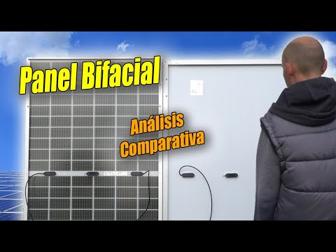 Bifacial solar panel tests (comparison/analysis)