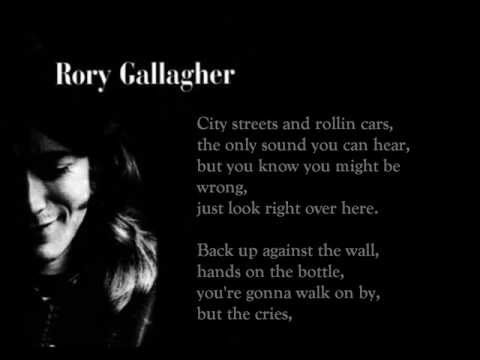 Sinner Boy - Rory Gallagher (lyrics on screen)