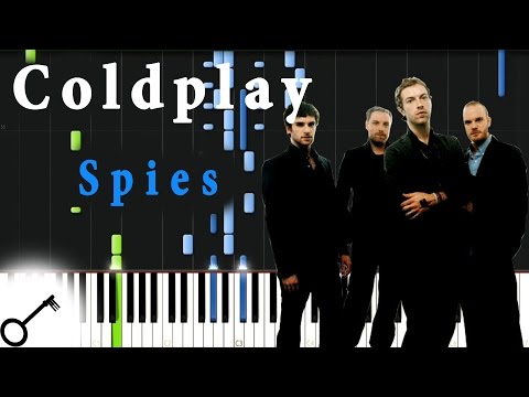 Spies - Coldplay piano tutorial