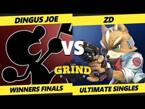 Smash Ultimate Tournament - Dingus Joe (Game & Watch) Vs. ZD (Fox) - The Grind 73 SSBU W. Finals