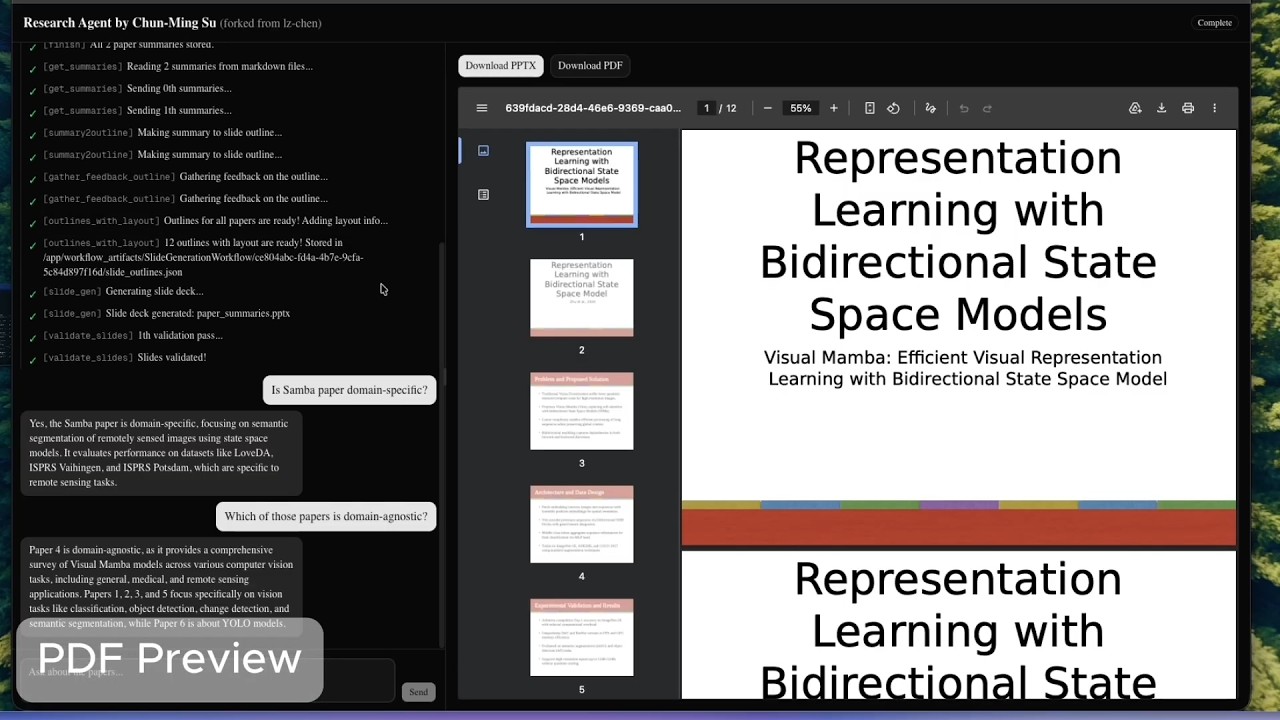 Research Agent Demo