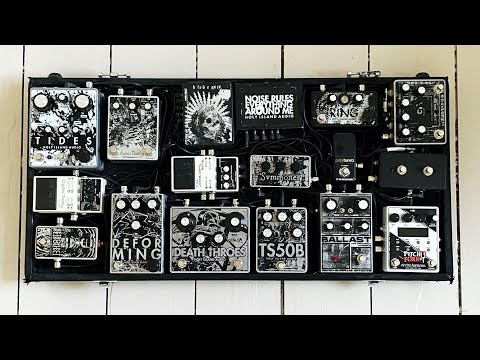FULL PEDALBOARD DEMO + WALKTHROUGH (SCREAMO, POSTROCK, NOISECORE) — HOLY ISLAND AUDIO
