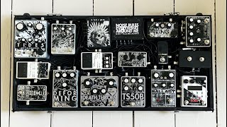 Video thumbnail for FULL PEDALBOARD DEMO + WALKTHROUGH (SCREAMO, POSTROCK, NOISECORE) by HOLY ISLAND AUDIO