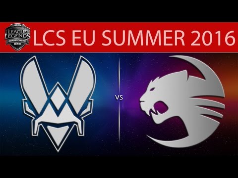 [LoL Highlights] VIT vs ROC Game 1 | LCS EU Summer 2016 (10.06.2016) - Team Vitality vs Team ROCCAT