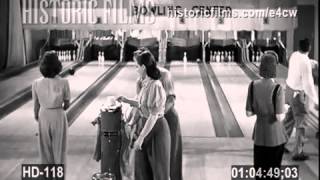 HISTORIC FILMS HD COLLECTION - PASSENGER BUS , BOWLING ALLEY