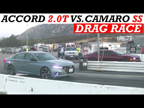 2022 Honda Accord Sport 2.0T vs. Camaro SS