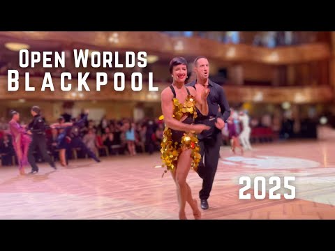 Massimo & Laura I Cha Cha Cha R2 I The Open Worlds Blackpool I 2025 I Professional Latin