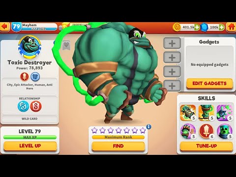 Sneak Peek - Gameplay Walkthrough Part 1- Toxic Destroyer - Looney Tunes WoM (iOS, Android )