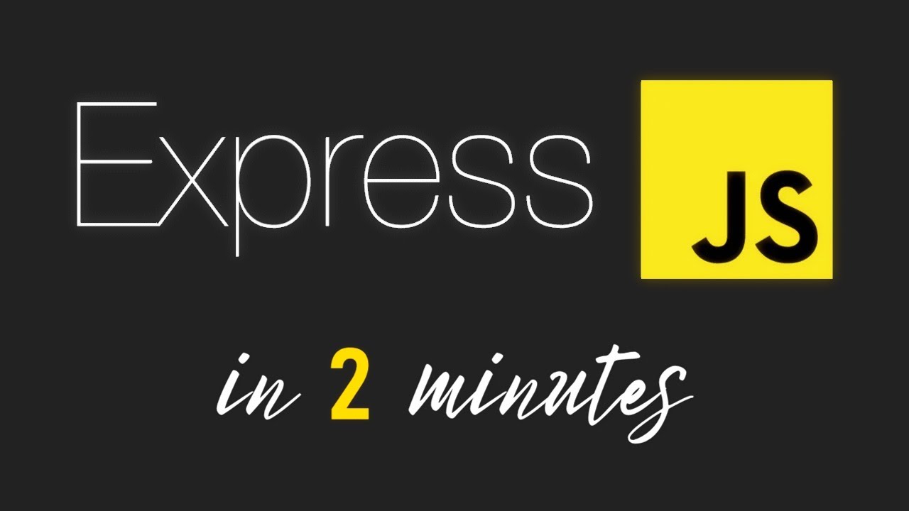 Your First Express.js App in 2 Minutes
